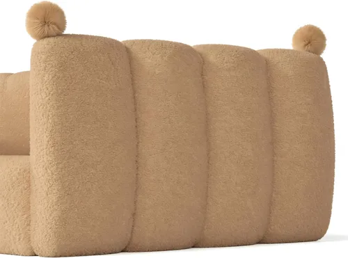 Vista 9 de Cama Montessori de tamaño matrimonial para niños con barandilla Natural