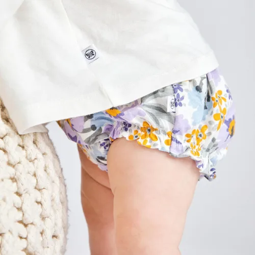 Vista 6 de HonestBaby Fashion Outfit Sets Tops and Bottoms 100% Organic Cotton for Baby and Toddler Girls