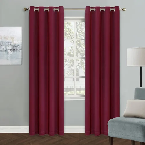 Vista 128 de MYSKY HOME Cortinas Aqua para Armario para Entrada Cortina Opaca para Puerta para Sala de Estar Cortina Oscurecedora de Habitación con Ojales