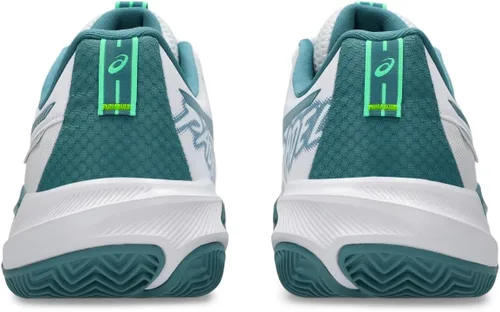 Vista 5 de ASICS Zapatillas de tenis Gel-Challenger 15 para hombre Blanco/pino brumoso