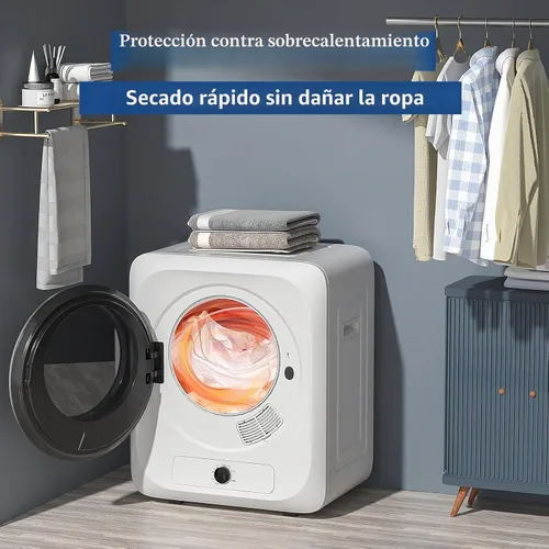 Vista 7 de VCJ Juego de lavadora y secadora portátil, lavadora totalmente automática de 17 libras y secadora portátil de 10 libras con bañera de acero