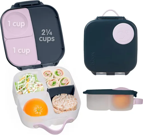 Vista 22 de b.box Mini lonchera de Batman, recipientes para aperitivos para niños, reutilizable, pequeña caja Bento para el almuerzo, contenedor de aperitivos