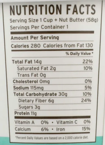 Vista 3 de Purely Elizabeth, Proteína de colágeno de avena y vainilla con nueces pecanas, 2 Oz