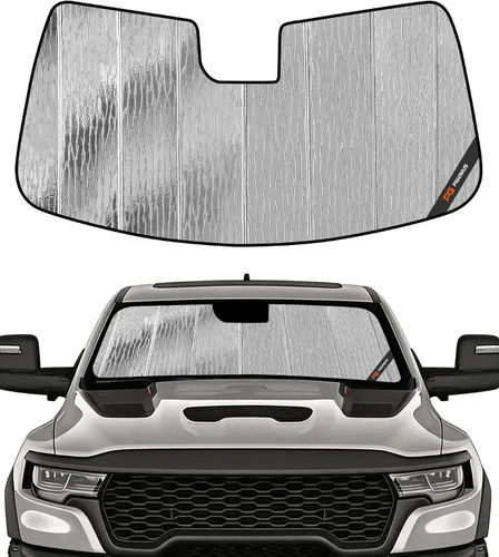 Vista 15 de Parasol de parabrisas Pigenius para Dodge Ram 2500/3500 2003-2009 - Protección