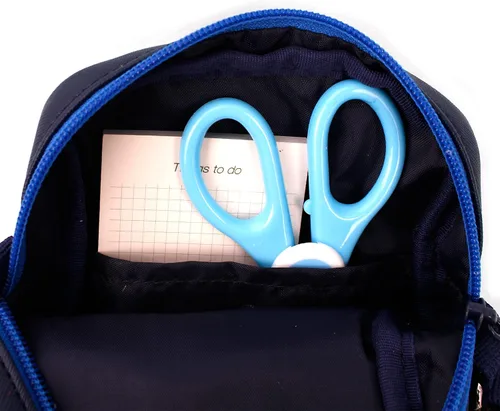 Vista 5 de Avengers Hero - Bolsa cruzada de piel sintética con bolsillo con cremallera y purpurina para niños y niños
