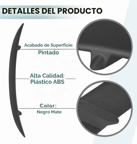 Vista 3 de Kojem - Alerón de maletero compatible con cargador 4DR 2011-2023