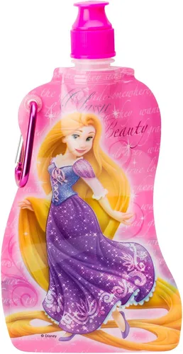Vista 2 de Zak Designs Zak Designs - Botella de agua plegable de princesas de Disney, 15 onzas