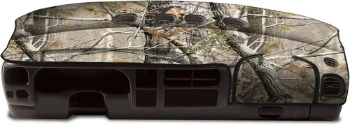 Vista 9 de Coverking Cubiertas de tablero de ajuste personalizado para modelos selectos de Chevrolet Silverado 1500/2500/3500 - Terciopelo (Negro)