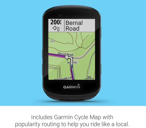 Vista 4 de Garmin 010-02060-00 Edge 530, Ordenador GPS para ciclismo/bicicleta con mapeo, monitoreo dinámico del rendimiento y enrutamiento de popularidad