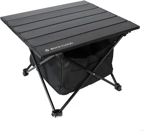 Vista 21 de ROCK CLOUD Mesa de campamento portátil de aluminio ultraligera, mesa de playa plegable para camping, senderismo, mochileros, picnic al aire libre