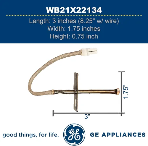 Vista 3 de GE Conjunto de sensor WB21X22134