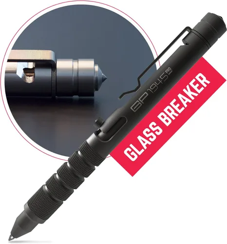 Vista 7 de GPCA - GP 1945 Bolt Action Pen PRO, multiherramienta EDC con silbato de rescate y rompecristales, equipo de supervivencia para camping y viaje