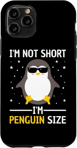 Vista 29 de I'm Not Short I'm Penguin Size Men Women Funny Penguin Lover Case for iPhone 17