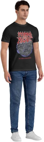 Vista 6 de Morbid Angel T Shirt Men's Summer Round Neck Trend Fashion Short Sleeve T Shirt Sports Fitness Cotton Shirt Tops