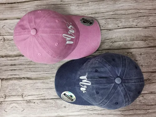 Vista 82 de Hepandy Mr Mrs Mom Dad Captain First Mate Mama and Mini Sombreros de béisbol