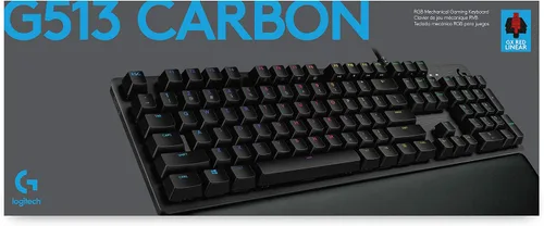 Vista 5 de Logitech 920009322 Gaming G513 Teclado con cable de carbono
