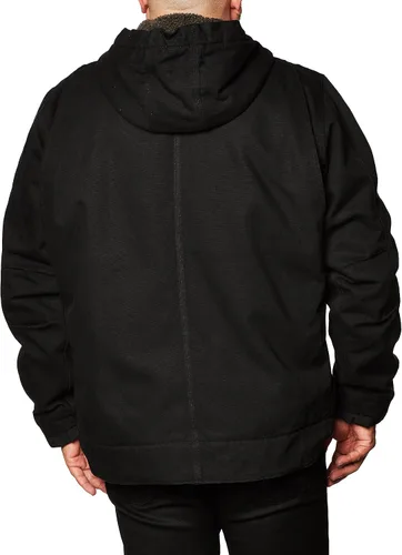 Vista 3 de Carhartt - Chaqueta con forro de sherpa prelavado y ajuste suelto para hombre