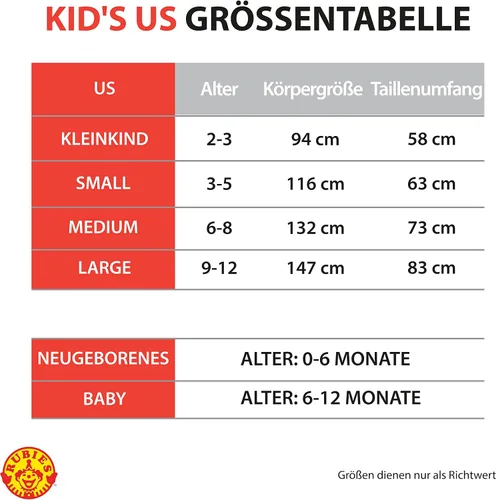 Vista 5 de Rubies Traje de héroe de lujo para niños talla M