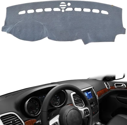 Vista 40 de AUQDD Alfombrilla de Cubierta del Tablero Compatible con La-nd Rover LR3 2005 2006 2007 2008 2009 /2010-2016 LR4, 2006-2009 Range Rover