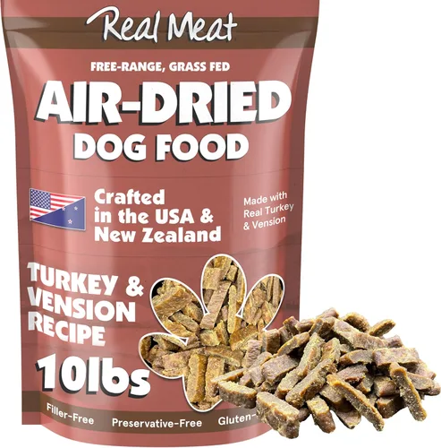 Vista 17 de TRMC Real Meat - Comida para perros secada al aire con cordero real - Cuatro bolsas de 5 libras de comida para perros de carne real sin granos