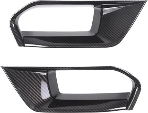 Vista 4 de Marco de ventilación de conducto de aire para parachoques delantero de automóvil para Chevrolet Corvette C7 Z06 2014-2019 cubierta de parachoques