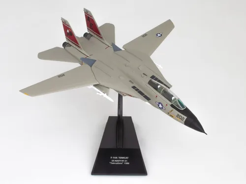 Vista 5 de Avión de combate militar 1/100 F-14A TOMCAT US NAVY VF-31 "Tom Catters" 1986 - CP14