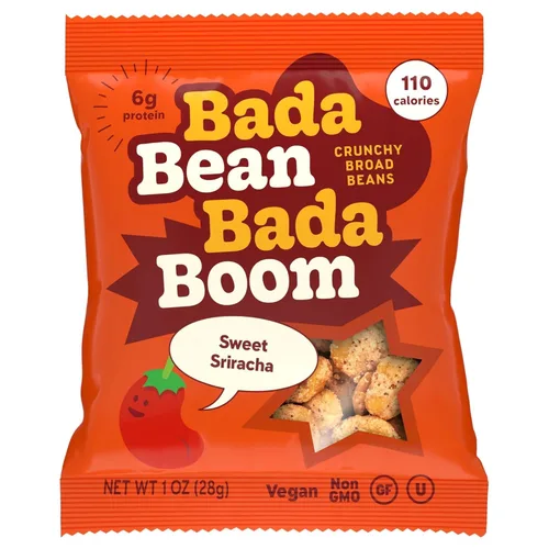 Vista 12 de Enlightened Bada Bean Bada Boom - Proteína a base de plantas, libre de gluten, vegana, crujientes y tostadas (habas), 110 calorías por porción