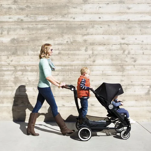 Vista 3 de Austlen Entourage Stroller Platform Rider: Accesorio para cochecito doble para bebés y niños pequeños