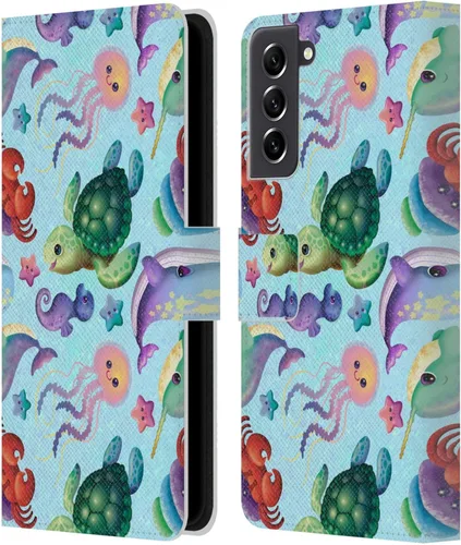 Vista 246 de Head Case Designs Officially Licensed Carla Morrow Colorful Space Dice Patterns Leather Wallet Case Compatible with Samsung Galaxy A07 4G