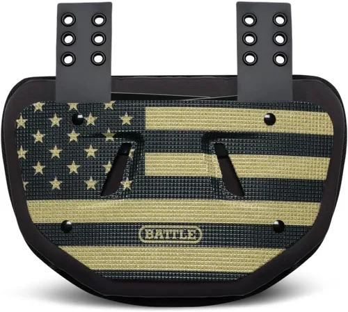 Vista 9 de Battle Sports Diamond - Placa trasera de fútbol – Protector rígido de espalda baja con espuma contorneada para protección de alto impacto para Negro
