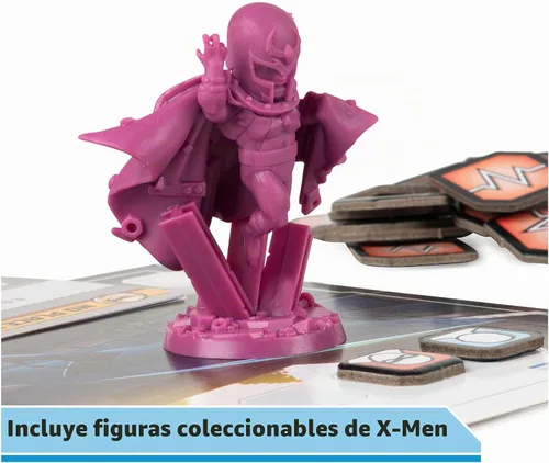 Vista 4 de Spin Master Games, Marvel United: X-Men, juego de mesa de estrategia, incluye figuras coleccionables, para fanáticos de Marvel Rivals y juguetes