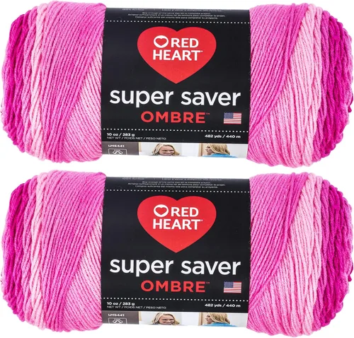 Vista 91 de Red Heart Super Saver Jumbo Ovillo de lana, Amatista