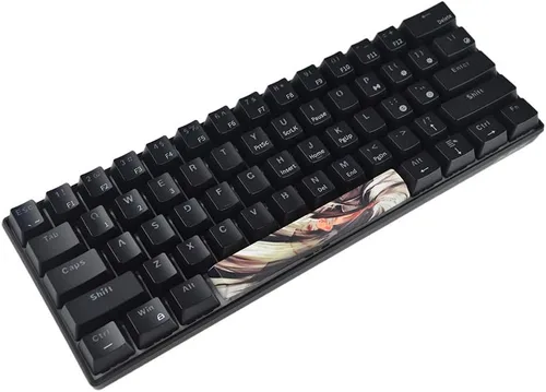 Vista 4 de RICKONS Keycap para Cherry Switch Teclado mecánico de juegos 625u Barra espaciadora con extractor de teclas Kakashi2