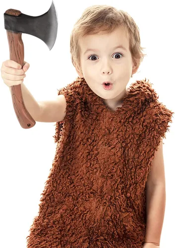 Vista 6 de PARTYGEARS Juguetes de seguridad, hacha de batalla de espuma de poliuretano para niños, especialmente diseñados para niños con armas de seguridad