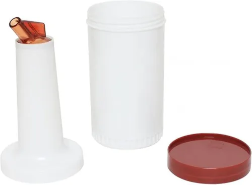 Vista 4 de TrueCraftware - 1 cuarto de galón Vierta y almacene botellas de jugo de fruta y licor para verter botellas de color marrón Juego de 3 recipientes