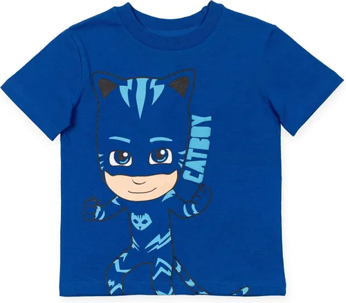 Vista 4 de PJ Masks Gekko Catboy Owlette Paquete de 3 camisetas gráficas