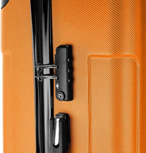 Vista 14 de Juego de equipaje de 3 piezas – Maletas con ruedas giratorias multidireccionales – Bolsa de viaje Maleta ABS con bloqueo TSA – Maletas de carcasa
