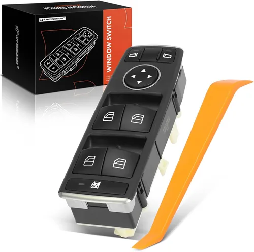 Vista 11 de A-Premium Interruptor de elevalunas eléctrico delantero izquierdo del lado Compatible con Mercedes-Benz C230, C250, C300, C350, C63 AMG, E350, E400