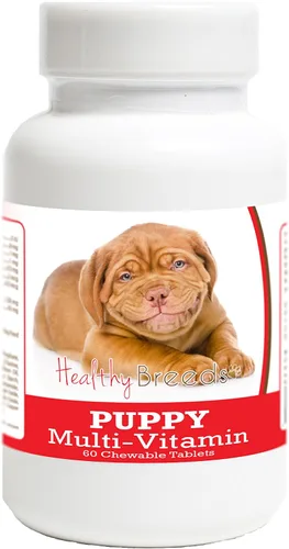 Vista 80 de Healthy Breeds Affenpinscher - Tableta multivitamínica para cachorros y perros, 60
