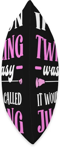 Vista 2 de Majorette & Baton Twirler Shirts & Merch Cheerleader Majorette Twirler. Baton Twirling Throw Pillow, 16x16, Multicolor