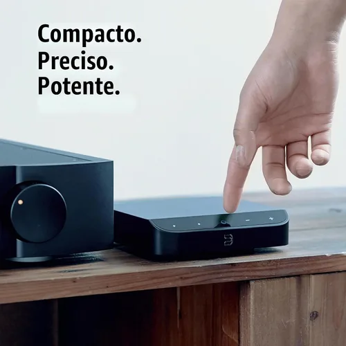 Vista 4 de Bluesound Node Nano Transmisor de Música Inalámbrico de Alta Resolución Multihabitación