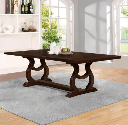 Vista 2 de Coaster Furniture Glen Cove Mesa de comedor antigua Java 110311