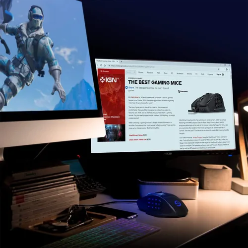 Vista 6 de Mouse de gaming (Venus), Negro