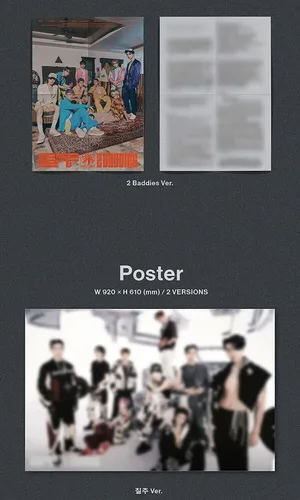 Vista 6 de (Libro de fotos Ver.) NCT 127 3 2 Baddies 4º Álbum (2 Baddies Ver.)+Tienda Tarjeta Regalo K-POP Sellado