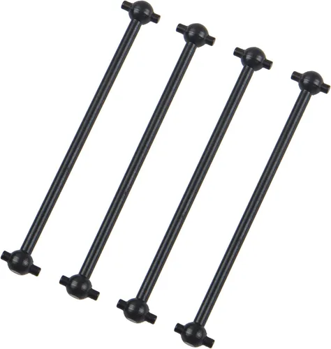 Vista 5 de ShareGoo - Eje de transmisión de acero y eje de rueda Dogbones adaptador de eje compatible con WLtoys 144001 1/14 RC Car Buggy piezas