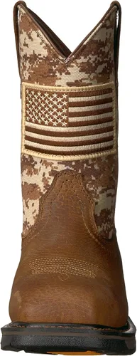 Vista 2 de Ariat Workhog Patriot - Botas de trabajo con punta de acero para hombre