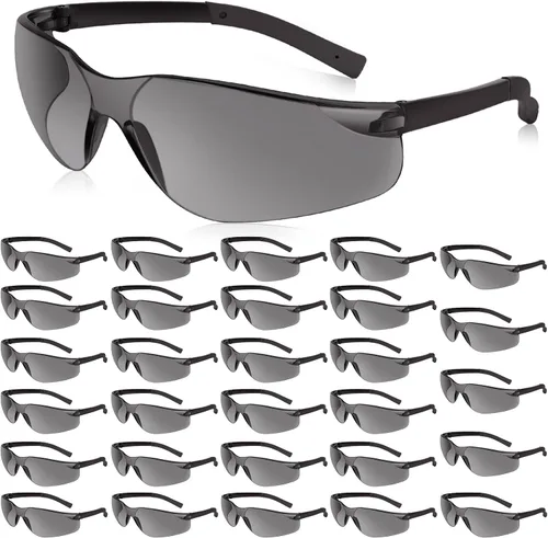 Vista 16 de Salfboy Clear Safety Glasses Bulk for Men, Ansi Z87.1 Protective Eyewear
