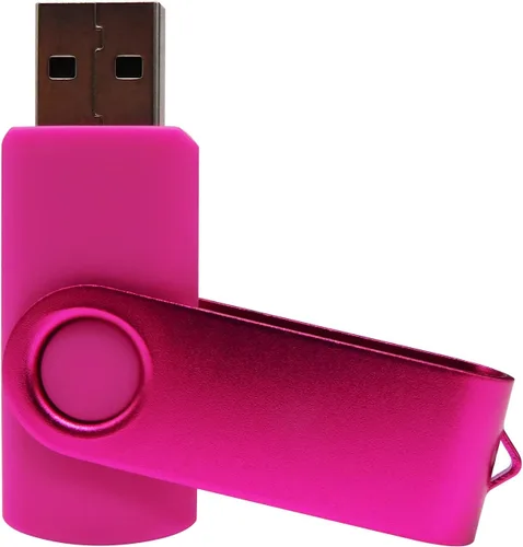 Vista 5 de Unidad flash USB de 1 GB (rosa)