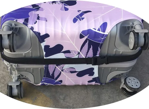 Vista 5 de WUJIAONIAO - Funda protectora para equipaje de viaje, 18 - 32 pulgadas 45.72 a 81.28 cm.