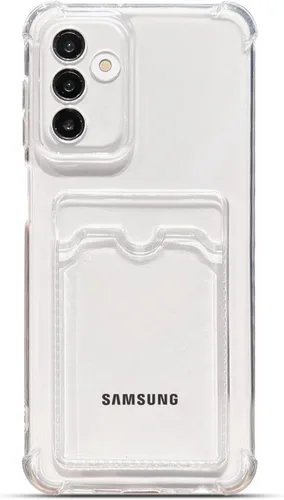 Vista 16 de Tuokiou para Samsung Galaxy A16 Funda, Fundas Protectoras Transparentes con Ranura para Tarjetas, Funda Cartera de TPU Suave Ajuste Delgado